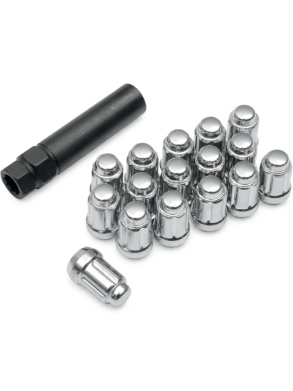 ITP 12mmX1.50 SPLINED 60 TAPERED CHROME LUG NUT BOX OF 16 ITP 12mmX1.50 SPLINED 60 TAPERED CHROME LUG NUT BOX OF 16