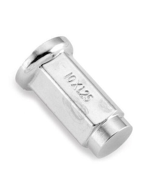 ITP 10mm FLAT CHROME LUG NUT 14mm HEAD BOX OF 16