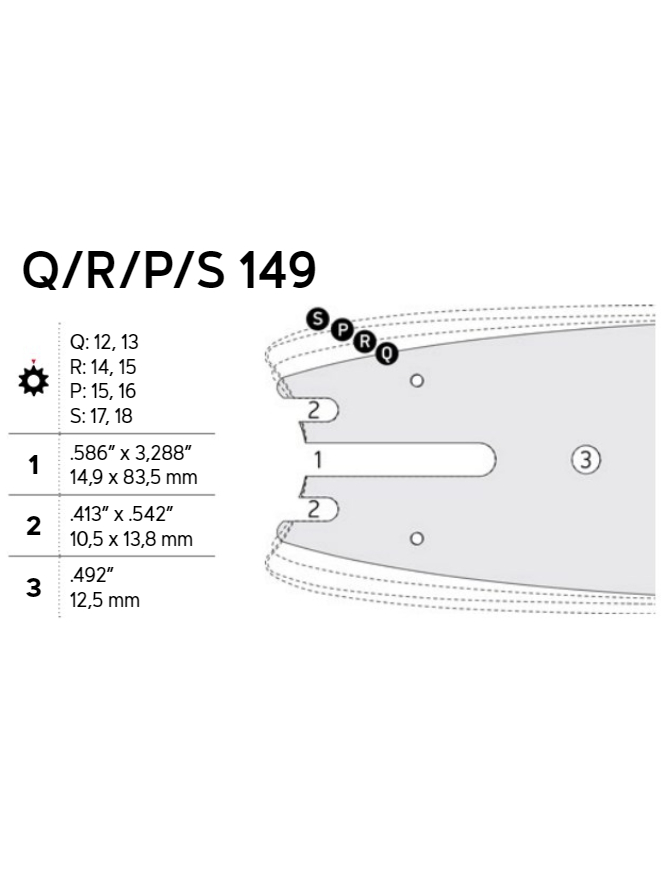 Juosta SpeedMax RSN, .404"/75cm/2,0mm 1 Juosta SpeedMax RSN, .404"/75cm/2,0mm 1
