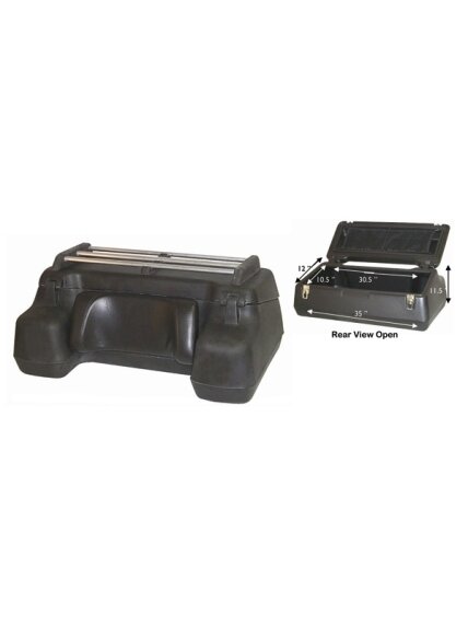Kimpex Cargo Deluxe ATV rear box 1 Kimpex Cargo Deluxe ATV rear box 1