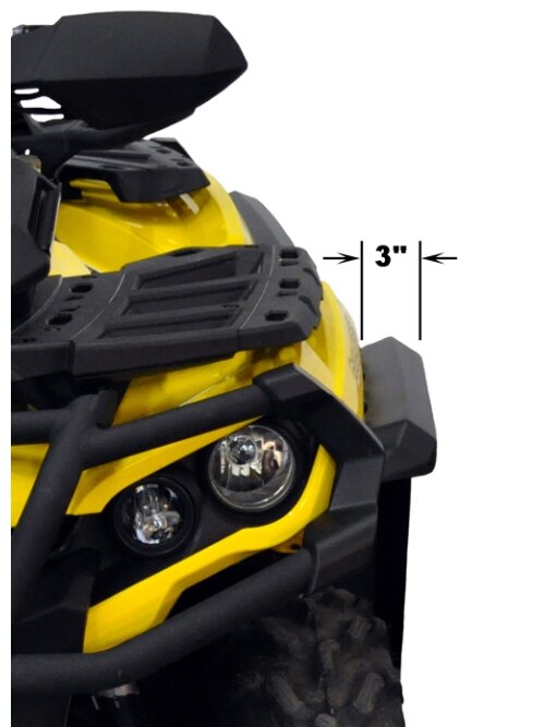 Kimpex Overfender Set Can-Am Outlander and Outlander MAX 500, 570, 650, 800, 850, 1000, 1000R 1