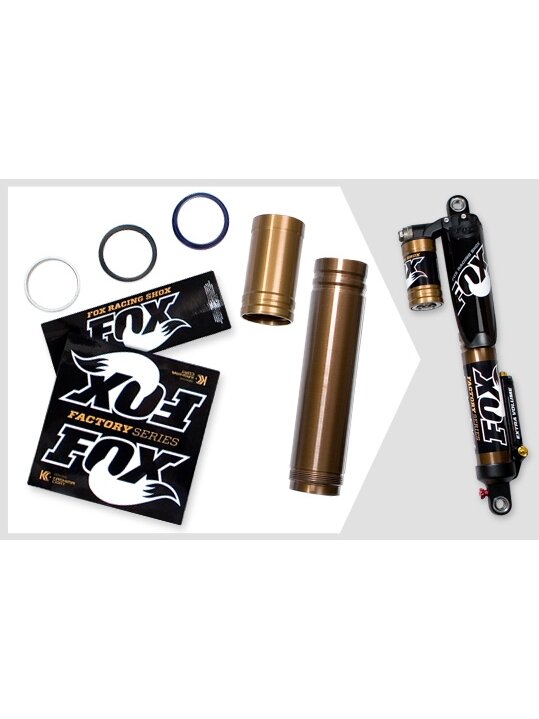 Kit: Upgrade, Kashima Air Sleeve [1.834 ID X 2.080 OD, 9.415 TLG] AI 6061, Dual Wiper, V 2