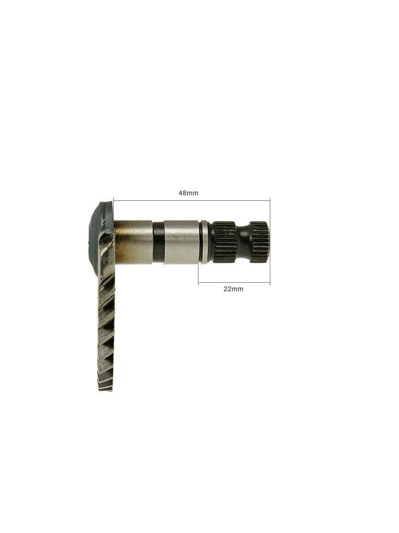 Kick axel 48mm/22mm China-scooter 4-S 50cc / Peugeot 4-S / SYM 4-S