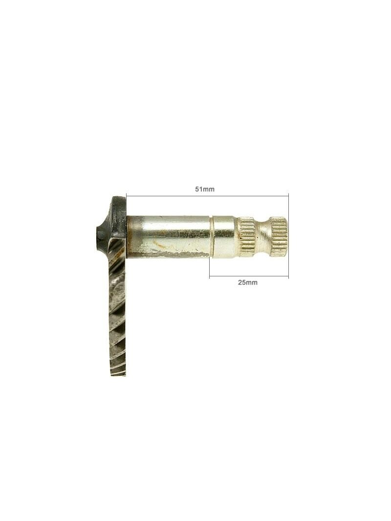 Kick axel 51mm/25mm China-scooter 4-S 50cc / Peugeot 4-S / SYM 4-S