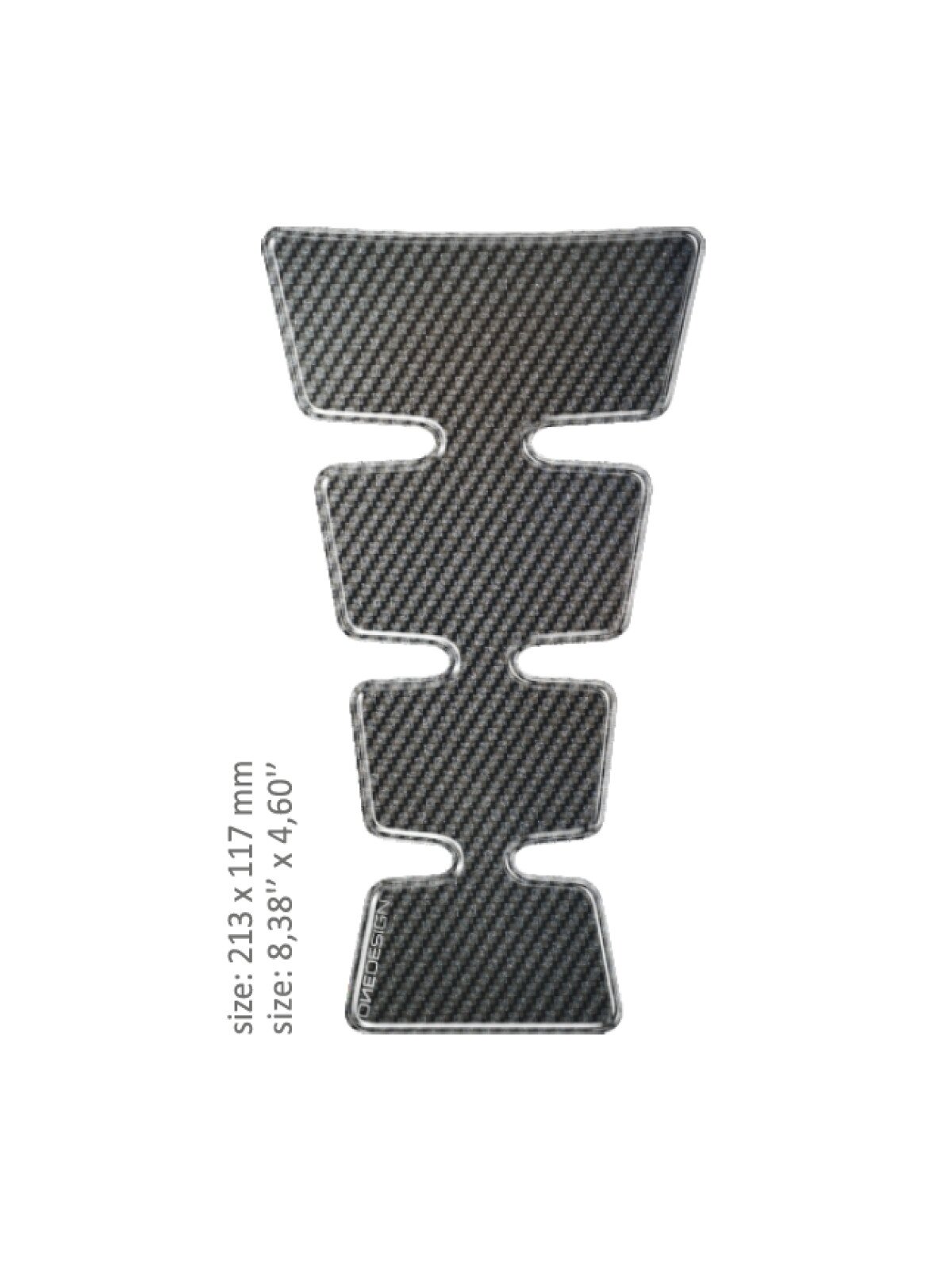 KURO BAKO APSAUGA TANK PROTECTOR CARBON KURO BAKO APSAUGA TANK PROTECTOR CARBON