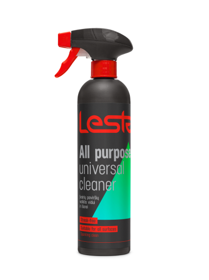 LESTA ALL PURPOSE UNIVERSAL CLEANER, ĮVAIRIŲ PAVIRŠIŲ VALIKLIS VIDUI IR IŠOREI 0.5L LESTA ALL PURPOSE UNIVERSAL CLEANER, ĮVAIRIŲ PAVIRŠIŲ VALIKLIS VIDUI IR IŠOREI 0.5L