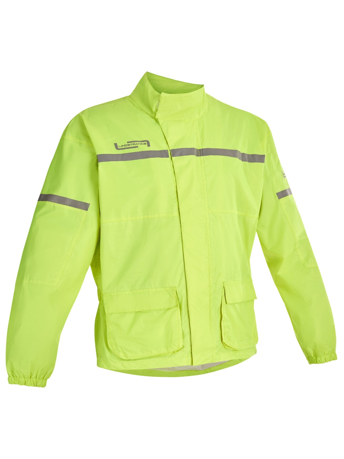 Lindstrands rain jacket Sidvallen jacket HV yellow