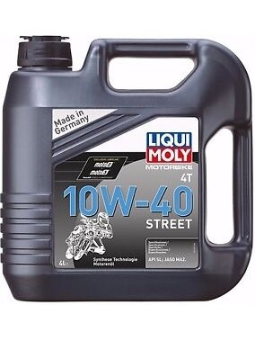 LIQUI MOLY MOTOCIKLINĖ VARIKLINĖ ALYVA 4T 10W-40 4l