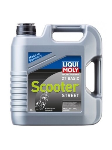 LIQUI MOLY ALYVA DVITAKČIAMS VARIKLIAMS BASIC SCOOTER STREET 4l - 1237