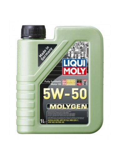 LIQUI MOLY ALYVA Molygen 5W-50 1l