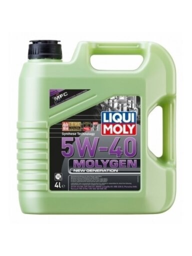LIQUI MOLY ALYVA Molygen New Generation 5W-40 4l