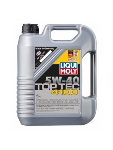 LIQUI MOLY AUTOMOBILINĖ ALYVA 4100 5W-40 5l