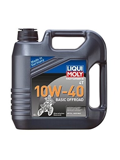 LIQUI MOLY MOTOCIKLINĖ ALYVA 4T 10W-40 BASIC OFFROAD 4l