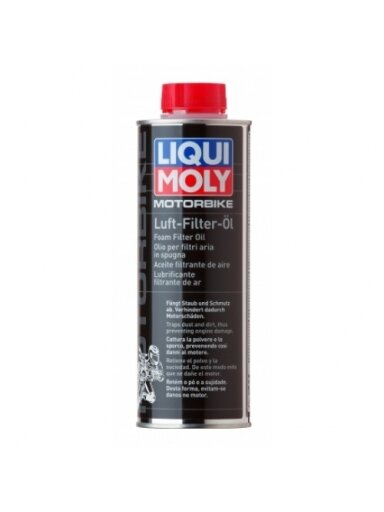 LIQUI MOLY MOTOCIKLŲ ORO FILTRO TEPALAS 500 ml
