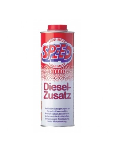 LIQUI MOLY Priedas į dyzeliną pagerinantis kuro savybes Speed Diesel Zusatz 1l