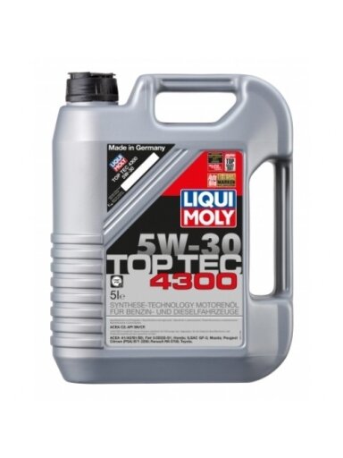 LIQUI MOLY SINTETINĖ ALYVA 4300 5W-30 5l
