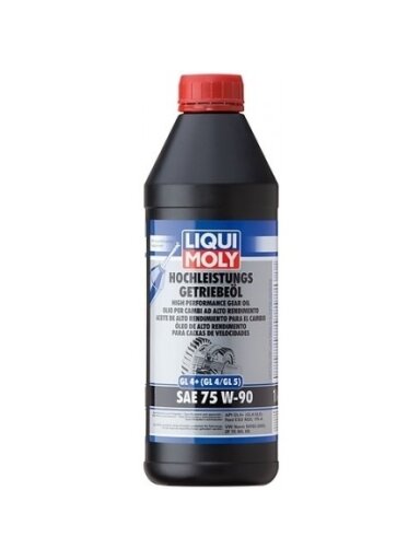 LIQUI MOLY SINTETINĖ ALYVA AUKŠTOMS APKROVOMS 20 SAE 75W-90 1l