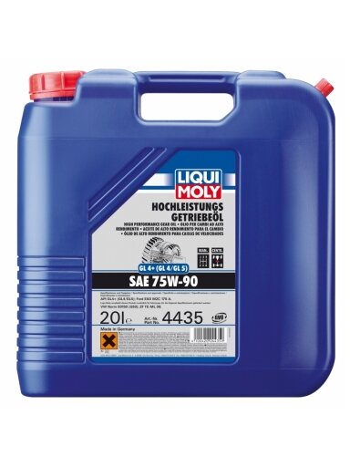 LIQUI MOLY SINTETINĖ ALYVA AUKŠTOMS APKROVOMS SAE 75W-90 20l