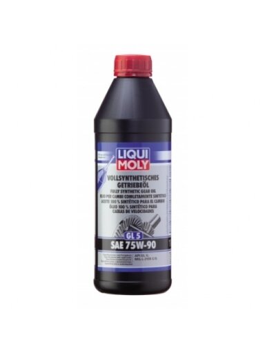 LIQUI MOLY SINTETINĖ MECHANINIŲ TRANSMISIJŲ ALYVA SAE 75W-90 1l