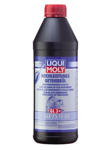 LIQUI MOLY TRANSMISINĖ ALYVA SAE 75W-80 1l