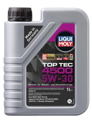 LIQUI MOLY VARIKLINĖ ALYVA 4500 5W-30 1l