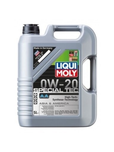 LIQUI MOLY VARIKLINĖ ALYVA SPECIAL TEC AA 0W-20 5l