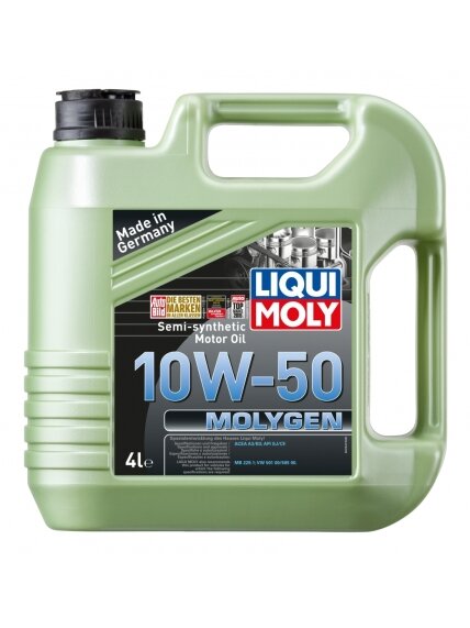 LIQUI MOLY ALYVA Molygen 10W-50 4l LIQUI MOLY ALYVA Molygen 10W-50 4l