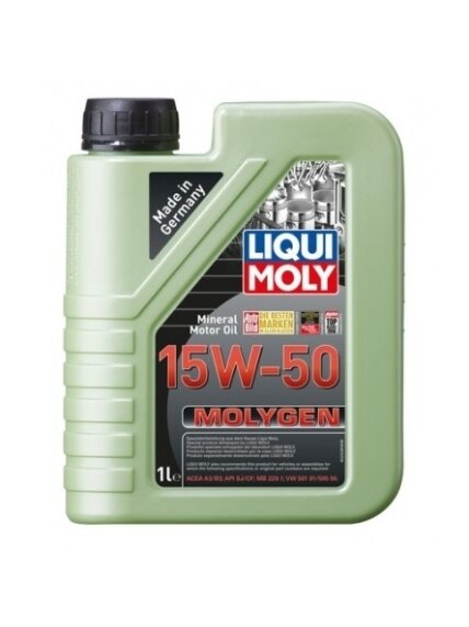LIQUI MOLY ALYVA Molygen 15W-50 1l LIQUI MOLY ALYVA Molygen 15W-50 1l