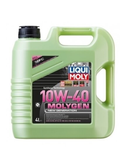 LIQUI MOLY ALYVA Molygen New Generation 10W-40 4l LIQUI MOLY ALYVA Molygen New Generation 10W-40 4l