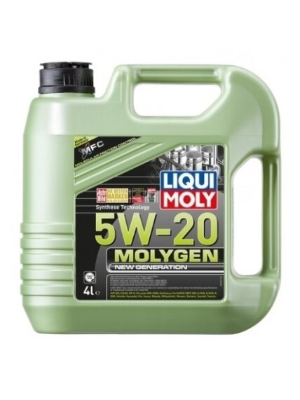 LIQUI MOLY ALYVA Molygen New Generation 5W-20 4l LIQUI MOLY ALYVA Molygen New Generation 5W-20 4l