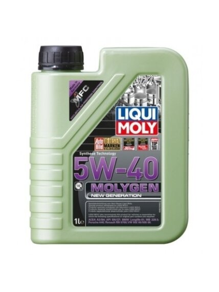 LIQUI MOLY ALYVA Molygen New Generation 5W-40 1l LIQUI MOLY ALYVA Molygen New Generation 5W-40 1l