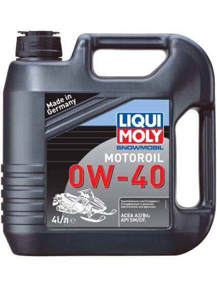 LIQUI MOLY ALYVA SNIEGO MOTOCIKLUI SNOWMOBIL MOTOROIL 0W-40 4l LIQUI MOLY ALYVA SNIEGO MOTOCIKLUI SNOWMOBIL MOTOROIL 0W-40 4l