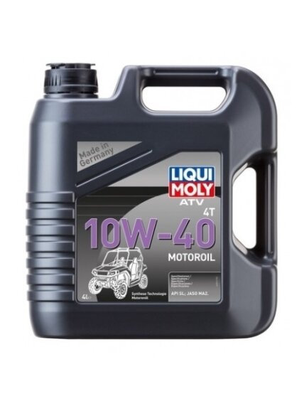 LIQUI MOLY ATV 4T VARIKLINĖ ALYVA 10W-40 4l LIQUI MOLY ATV 4T VARIKLINĖ ALYVA 10W-40 4l