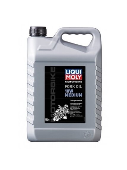 LIQUI MOLY MOTOCIKLŲ ŠAKIŲ ALYVA 10W medium 5l LIQUI MOLY MOTOCIKLŲ ŠAKIŲ ALYVA 10W medium 5l