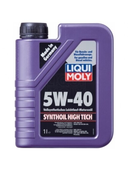 LIQUI MOLY SINTETINĖ VARIKLINĖ ALYVA SAE 5W-40 1l LIQUI MOLY SINTETINĖ VARIKLINĖ ALYVA SAE 5W-40 1l