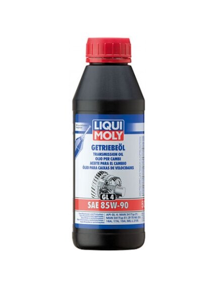 LIQUI MOLY TRANSMISINĖ ALYVA (GL4) SAE 85 W-90 1l LIQUI MOLY TRANSMISINĖ ALYVA (GL4) SAE 85 W-90 1l