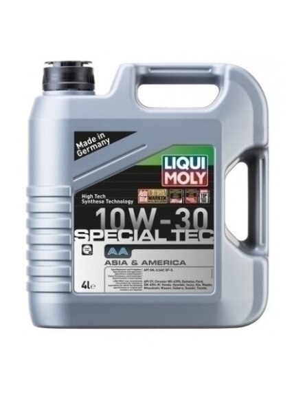 LIQUI MOLY VISASEZONINĖ VARIKLINĖ ALYVA BENZININIAMS IR DYZELINIAMS VARIKLIAMS AA 10W-30 4l LIQUI MOLY VISASEZONINĖ VARIKLINĖ ALYVA BENZININIAMS IR DYZELINIAMS VARIKLIAMS AA 10W-30 4l