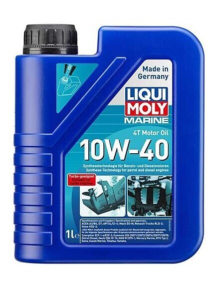 LIQUI MOLY ALYVA MARINE 4T 10W-40 1L LIQUI MOLY ALYVA MARINE 4T 10W-40 1L