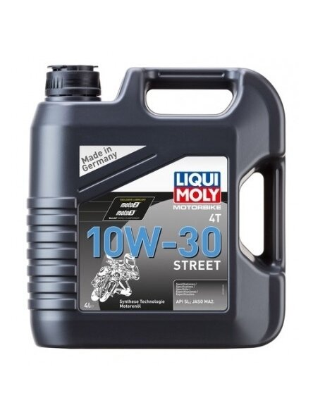 LIQUI MOLY ALYVA KETURTAKČIAMS VARIKLIAMS 10W-30 STREET 4l LIQUI MOLY ALYVA KETURTAKČIAMS VARIKLIAMS 10W-30 STREET 4l