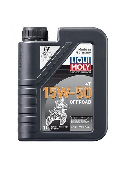 LIQUI MOLY ALYVA KETURTAKČIAMS VARIKLIAMS 15W-50 Offroad 1l LIQUI MOLY ALYVA KETURTAKČIAMS VARIKLIAMS 15W-50 Offroad 1l