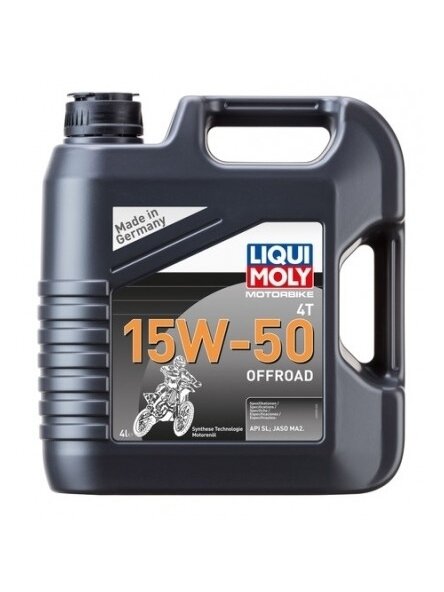 LIQUI MOLY ALYVA KETURTAKČIAMS VARIKLIAMS 15W-50 Offroad 4l