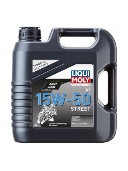 LIQUI MOLY ALYVA KETURTAKČIAMS VARIKLIAMS 15W-50 Street 4l LIQUI MOLY ALYVA KETURTAKČIAMS VARIKLIAMS 15W-50 Street 4l