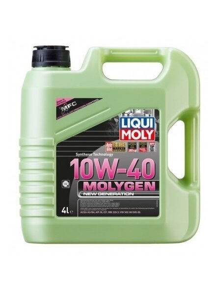 LIQUI MOLY ALYVA Molygen New Generation 10W-40 4l LIQUI MOLY ALYVA Molygen New Generation 10W-40 4l