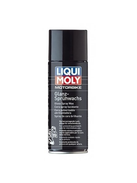 LIQUI MOLY MOTORBIKE PURŠKIAMAS VAŠKAS (MOTORBIKE GLOSS SPRAY WAX) 0.4l LIQUI MOLY MOTORBIKE PURŠKIAMAS VAŠKAS (MOTORBIKE GLOSS SPRAY WAX) 0.4l
