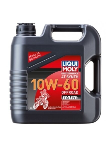 LIQUI MOLY SINTETINĖ ALYVA KETURTAKČIAMS VARIKLIAMS 10W-60 Offroad Race 4l LIQUI MOLY SINTETINĖ ALYVA KETURTAKČIAMS VARIKLIAMS 10W-60 Offroad Race 4l