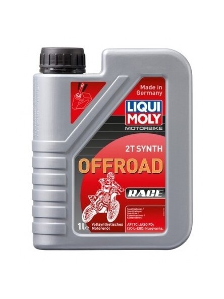 LIQUI MOLY SINTETINĖ ALYVA MOTORBIKE 2T SYNTH OFFROAD RACE 1l LIQUI MOLY SINTETINĖ ALYVA MOTORBIKE 2T SYNTH OFFROAD RACE 1l