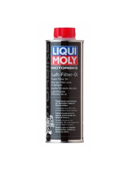 LIQUI MOLY MOTOCIKLŲ ORO FILTRO TEPALAS 500 ml LIQUI MOLY MOTOCIKLŲ ORO FILTRO TEPALAS 500 ml