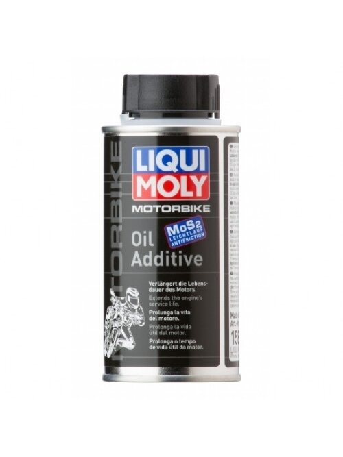 LIQUI MOLY MOTORBIKE PRIEDAS Į ALYVĄ SU MOS2 (RACING BIKE-OIL ADDITIV ) 125ml
