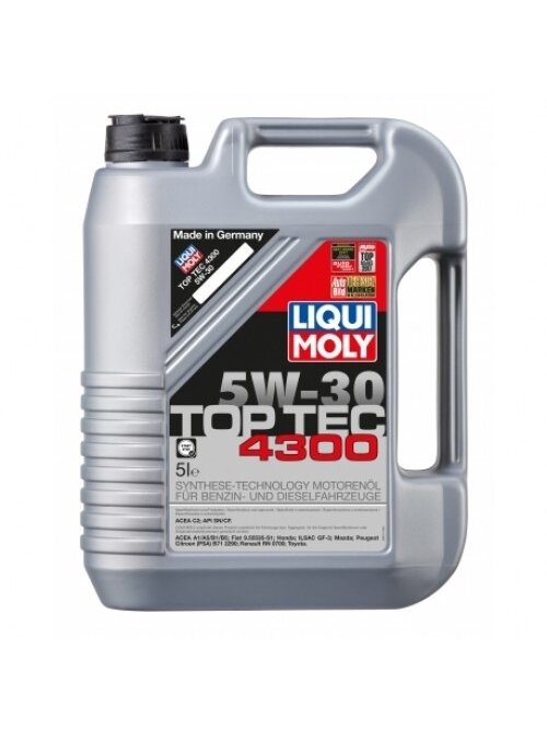 LIQUI MOLY SINTETINĖ ALYVA 4300 5W-30 5l LIQUI MOLY SINTETINĖ ALYVA 4300 5W-30 5l
