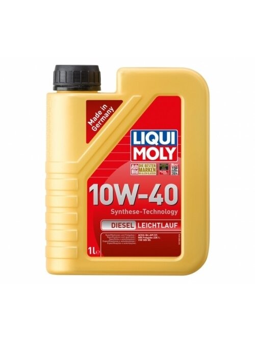 LIQUI MOLY SINTETINĖ DYZELINIŲ VARIKLIŲ ALYVA SAE 10 W-40 1l